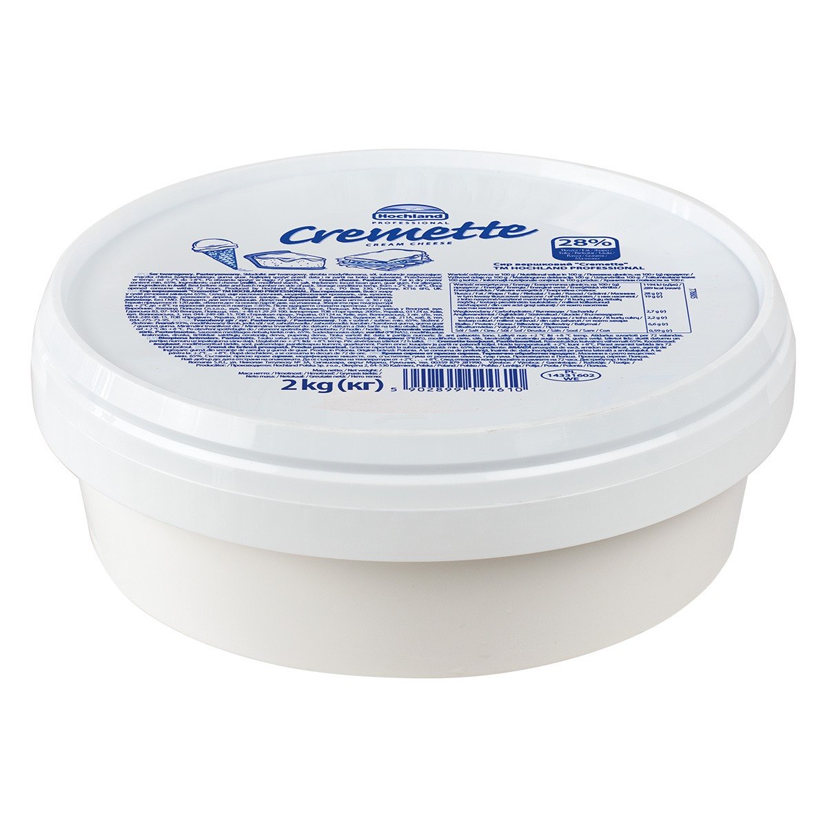Крем-сир Cremette Professional 2кг — Hochland
