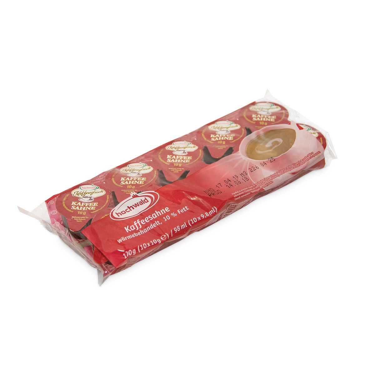Вершки Hochwald порційні 10% 10×10г — Hochwald