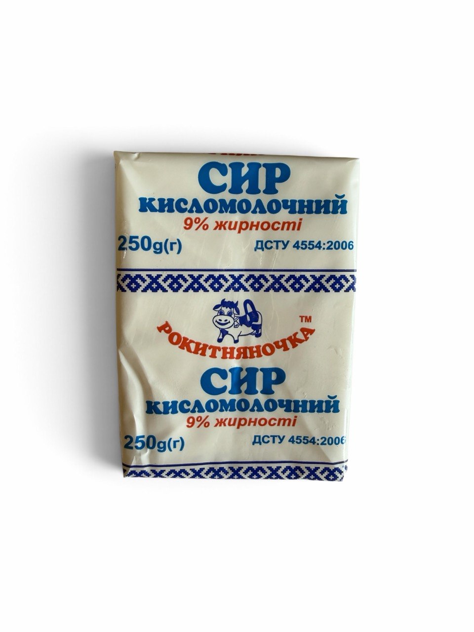 Сир кисломолочний «Рокитняночка» 9% 250г — Рокитняночка