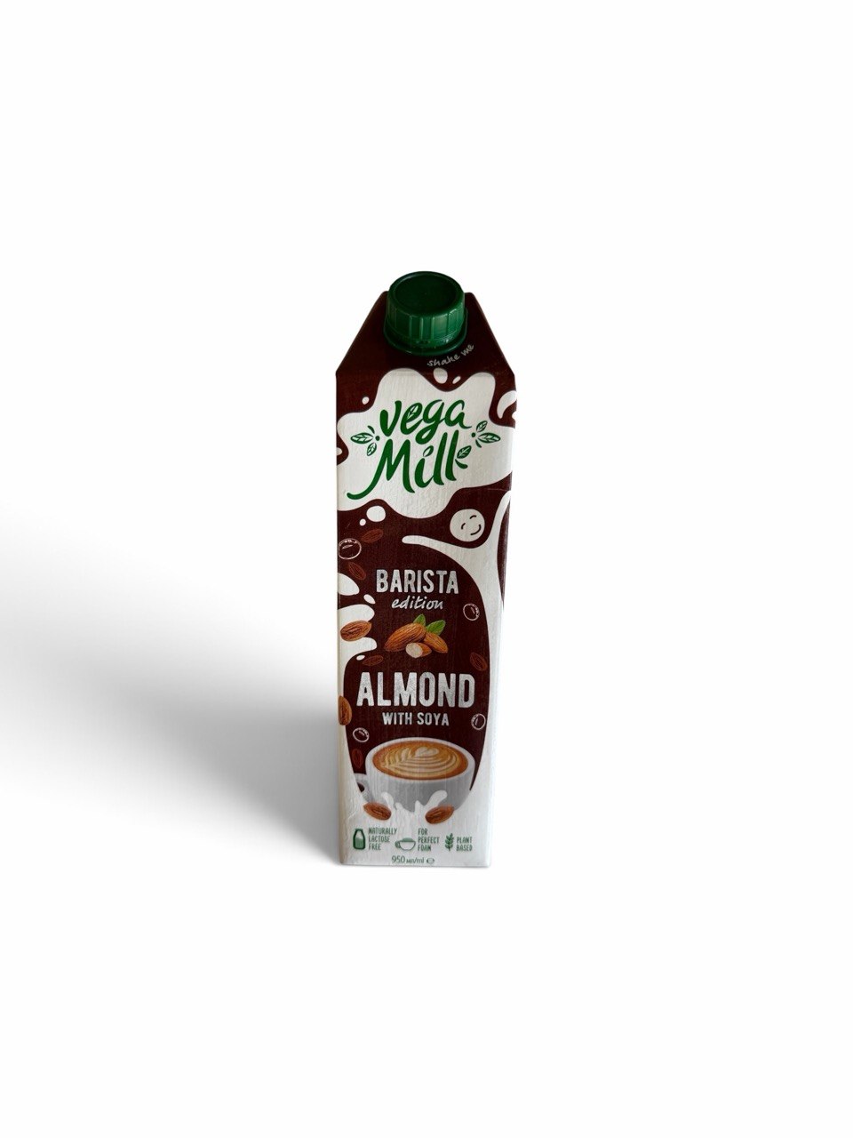 Напій мигдальний з соєю Barista Vega Milk 950г — Vega Milk